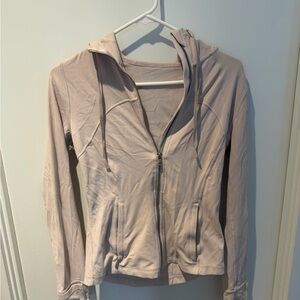 Lululemon Light Pink Zip-Up Hoodie (6)